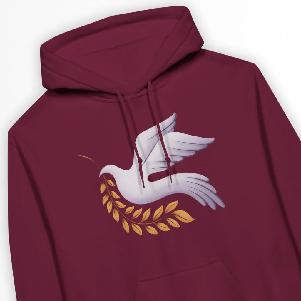 Dove & Branch – Unisex Christian Hoodie designed by 3rd Day Christian Clothing.