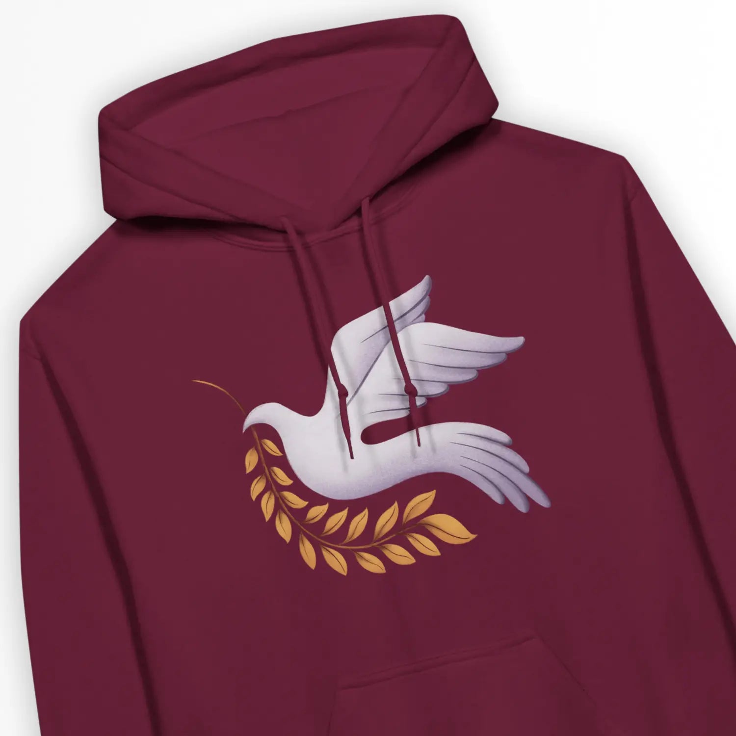 Dove & Branch – Unisex Christian Hoodie designed by 3rd Day Christian Clothing.