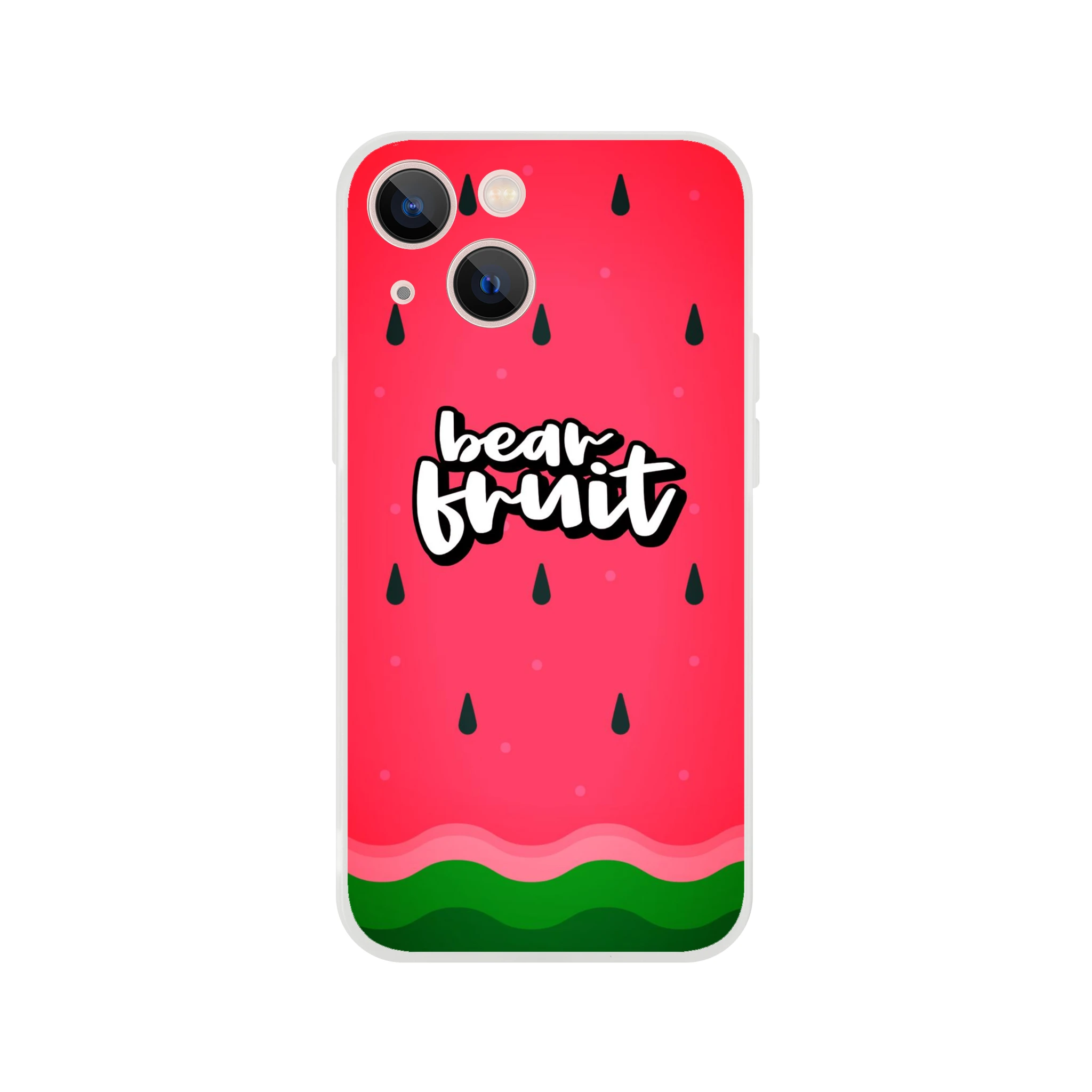 Bear Fruit (Watermelon) – Christian Phone Case For iPhone designed by 3rd Day Christian Clothing.