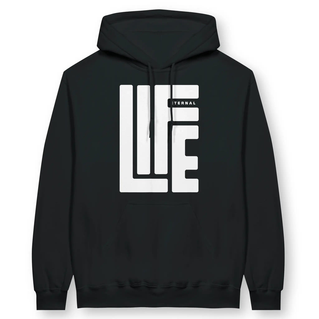 ETERNAL LIFE – Unisex Christian Hoodie designed by 3rd Day Christian Clothing.