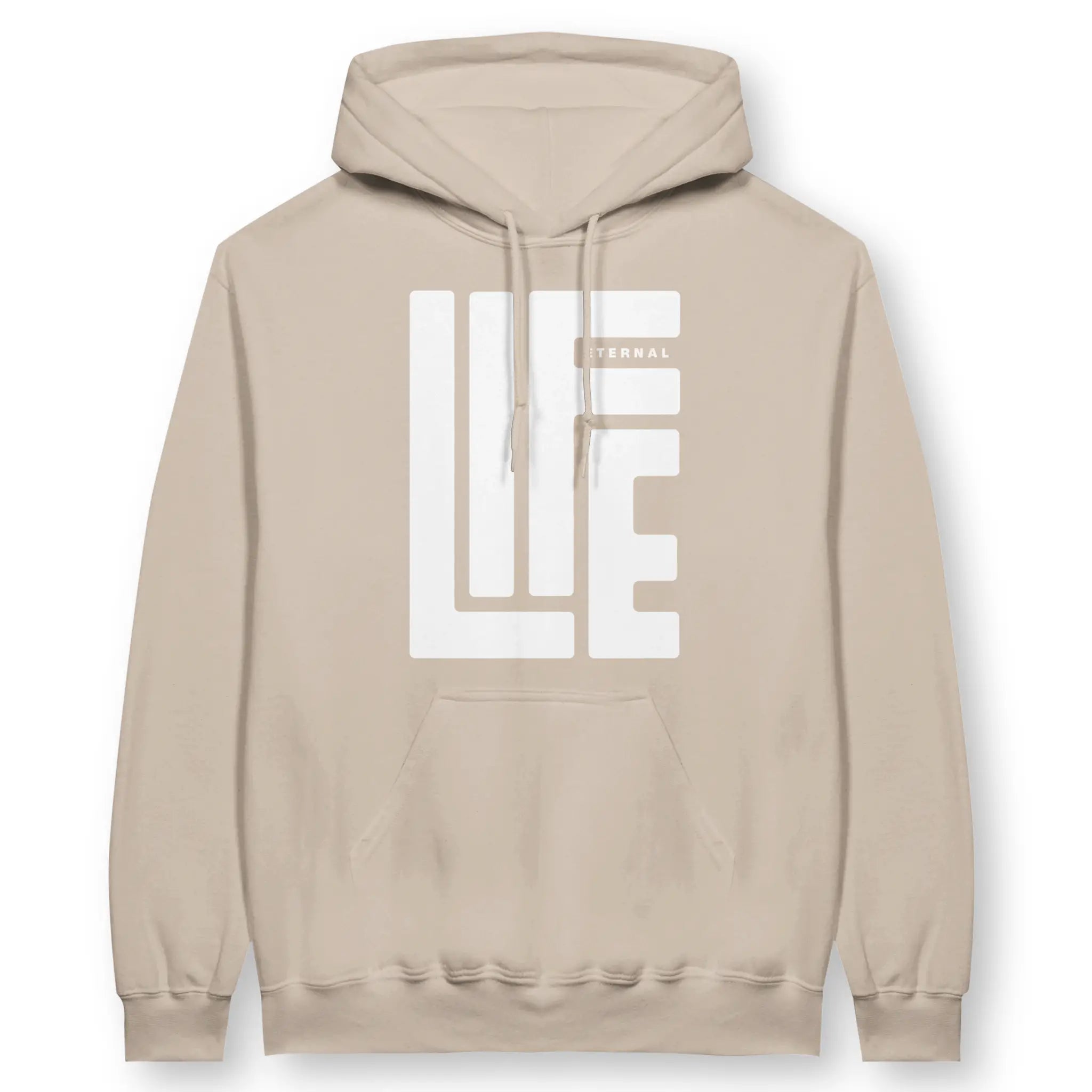 ETERNAL LIFE (2nd Edition) – Unisex Christian Hoodie designed by 3rd Day Christian Clothing.