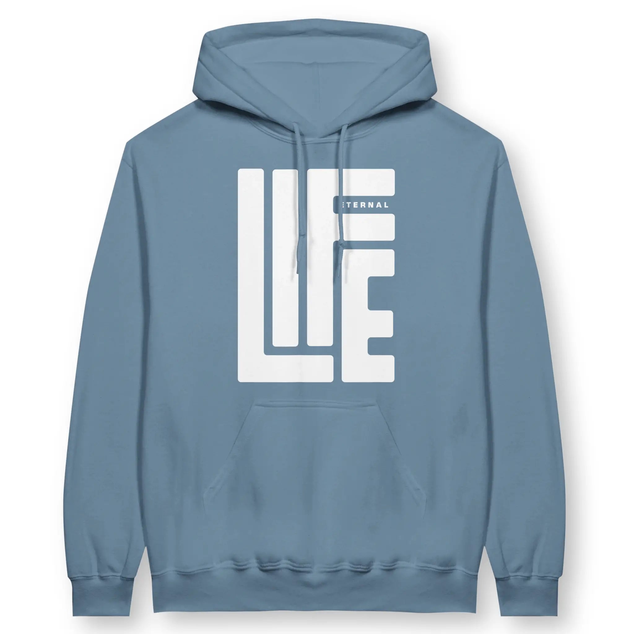 ETERNAL LIFE (2nd Edition) – Unisex Christian Hoodie designed by 3rd Day Christian Clothing.