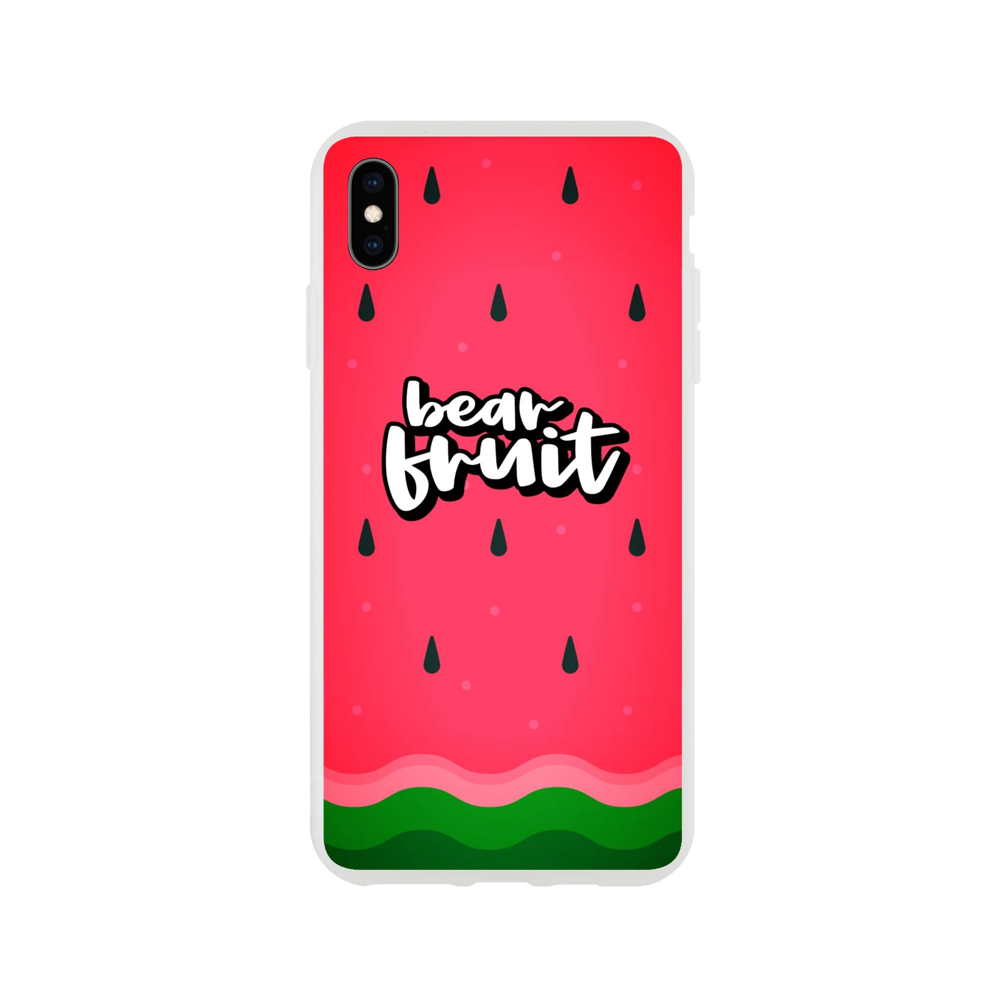 Bear Fruit (Watermelon) – Christian Phone Case For iPhone designed by 3rd Day Christian Clothing.