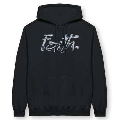 Faith. (Chrome Effect) | Premium Unisex Christian Hoodie