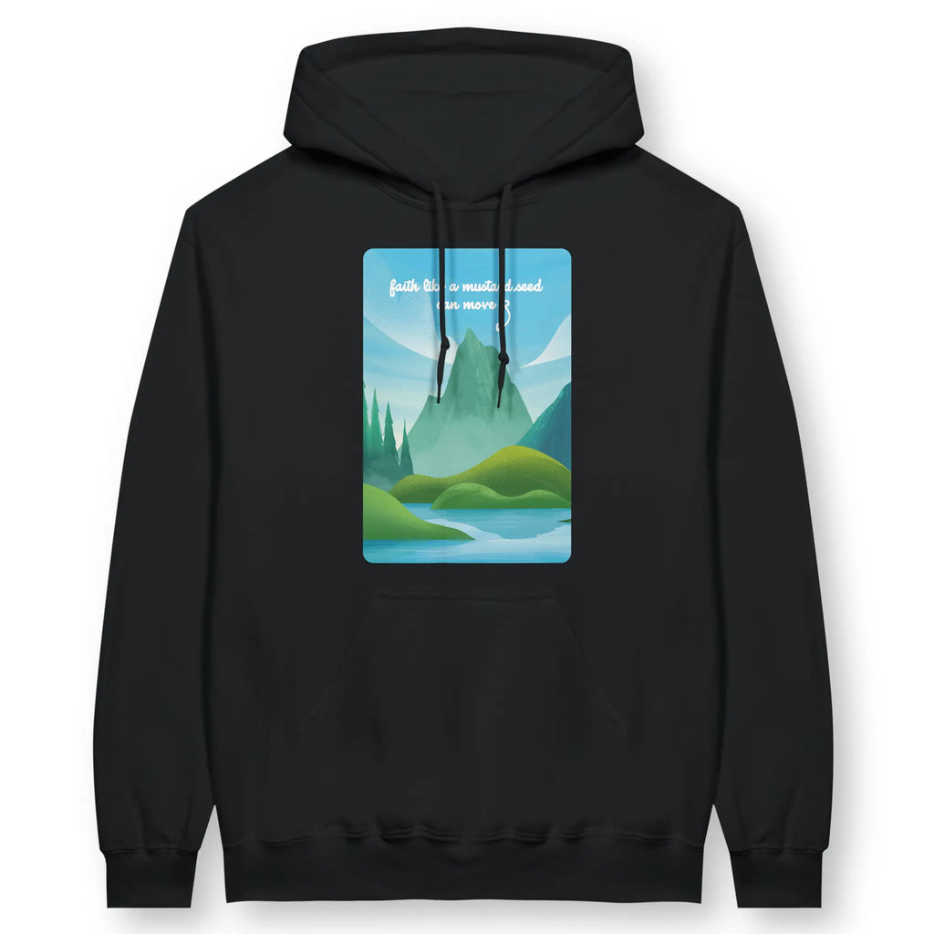 Faith Like A Mustard Seed (3rd Edition) – Unisex Christian Hoodie designed by 3rd Day Christian Clothing.