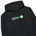 FAITH: ON – Unisex Christian Hoodie designed by 3rd Day Christian Clothing.