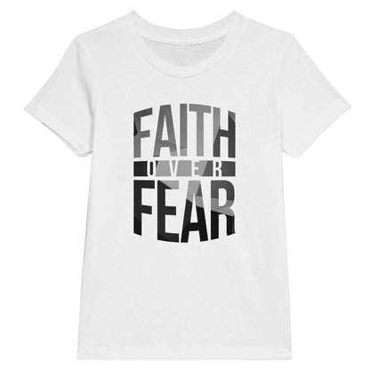 Faith Over Fear 3.0 | Premium Kids' Christian T-Shirt