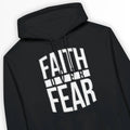 Faith Over Fear – Unisex Christian Hoodie designed by 3rd Day Christian Clothing.