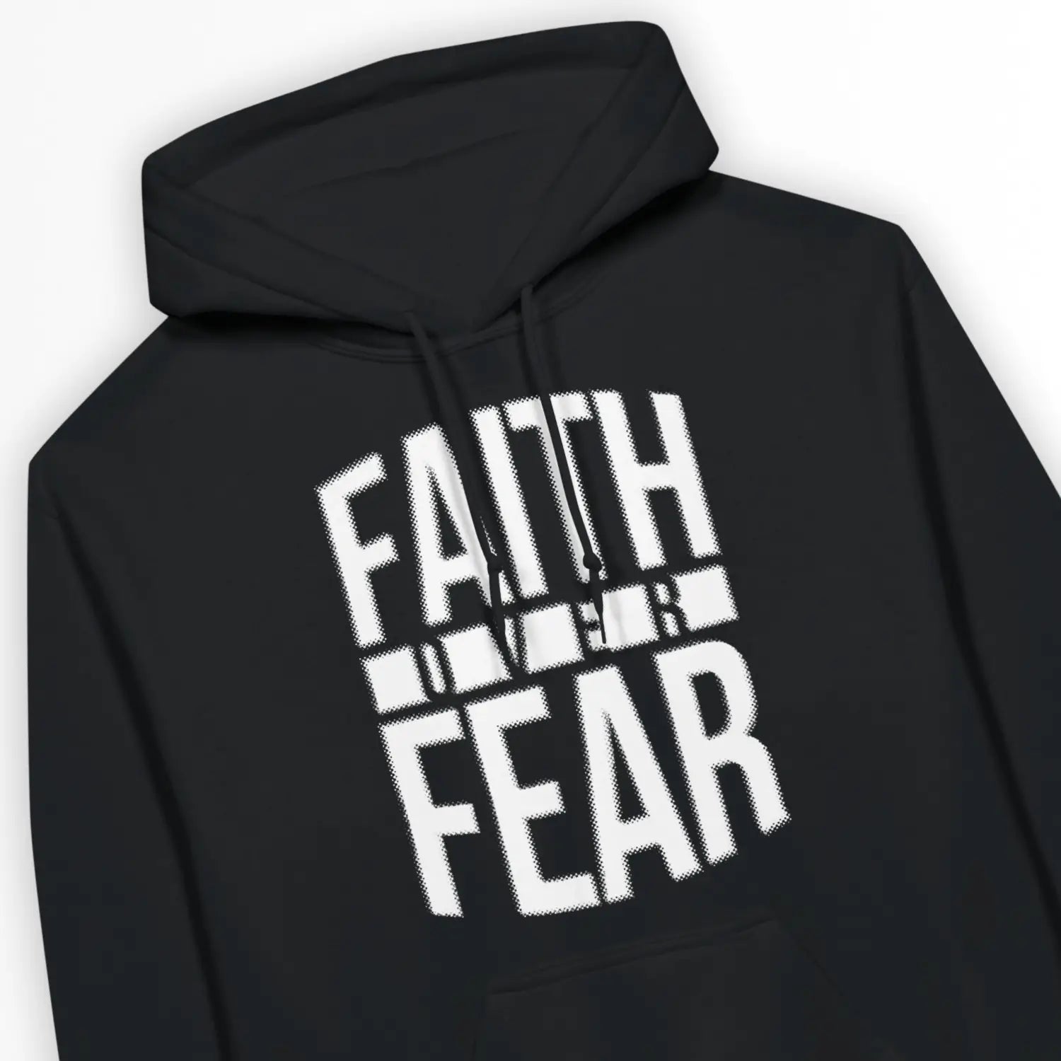 Faith Over Fear – Unisex Christian Hoodie designed by 3rd Day Christian Clothing.