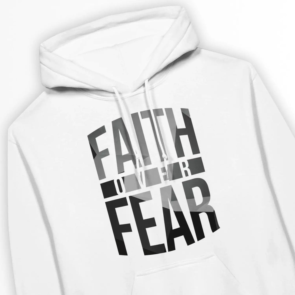 Faith Over Fear (3rd Edition) – Unisex Christian Hoodie designed by 3rd Day Christian Clothing.