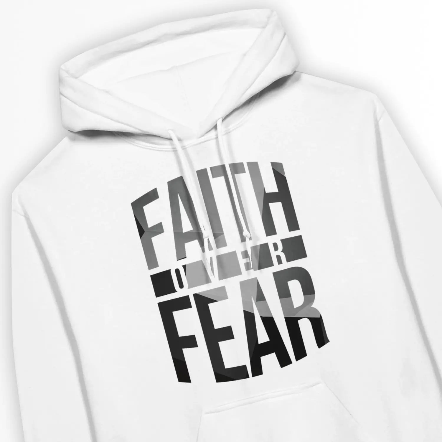 Faith Over Fear (3rd Edition) – Unisex Christian Hoodie designed by 3rd Day Christian Clothing.