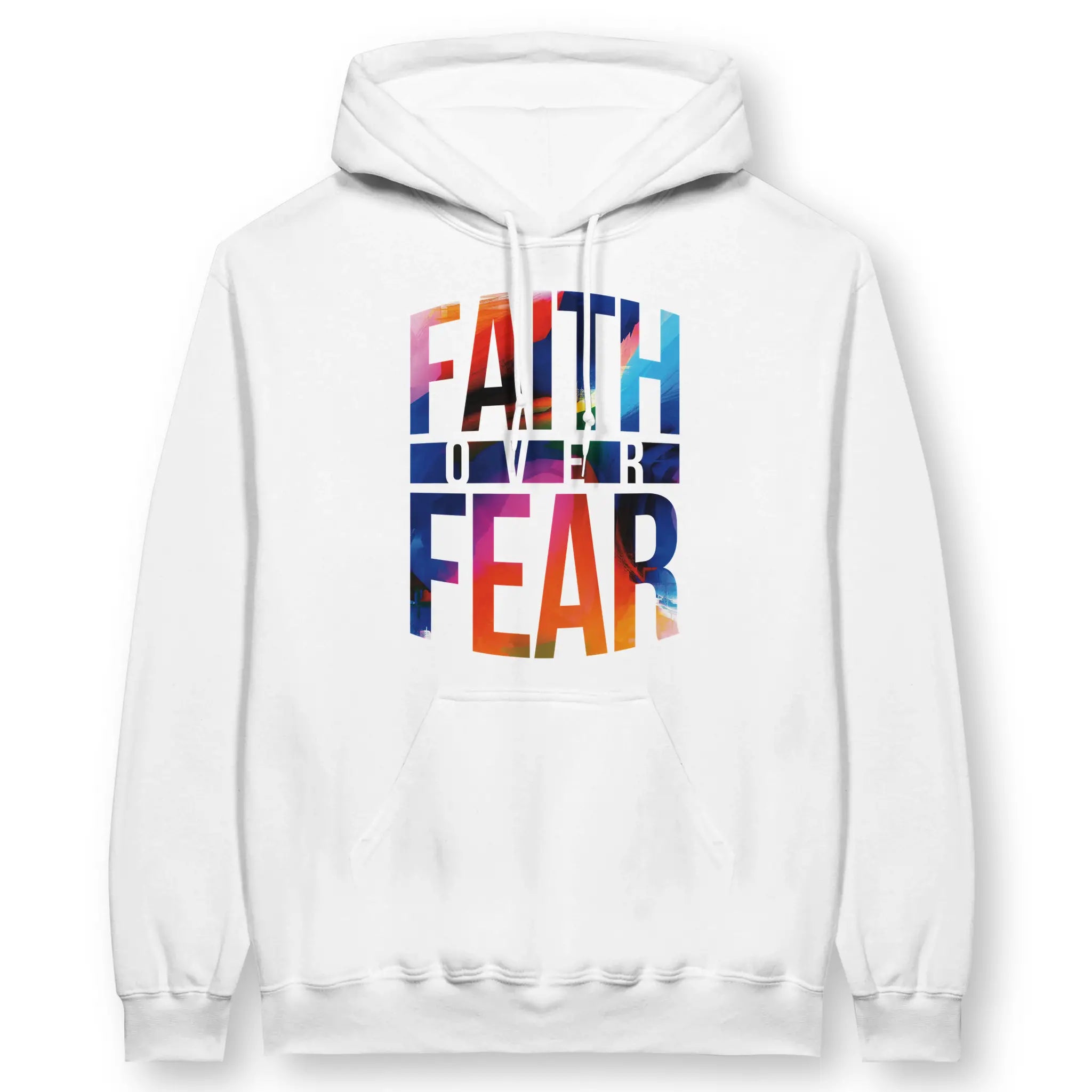 Faith Over Fear (2nd Edition) – Unisex Christian Hoodie designed by 3rd Day Christian Clothing.
