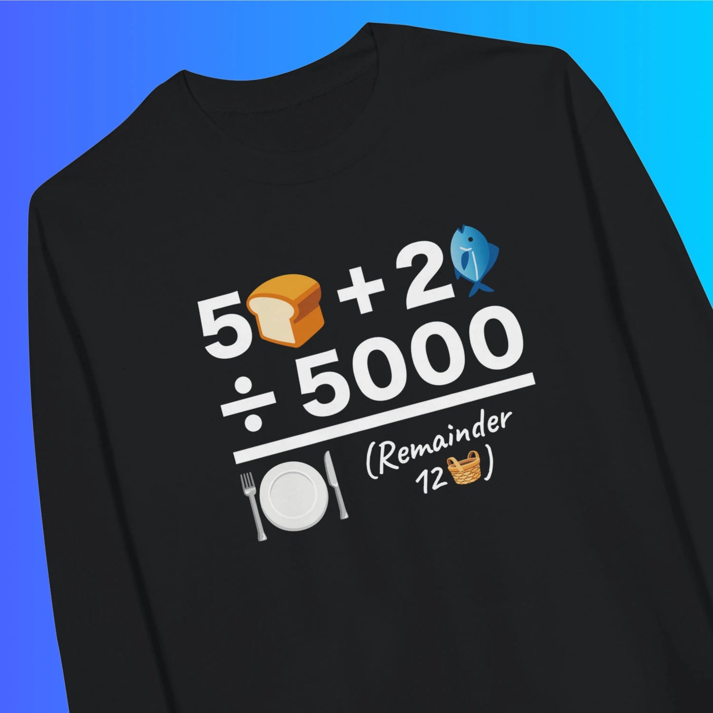 Feeding of The 5000 (Equation) | Softstyle® Unisex Christian Sweatshirt