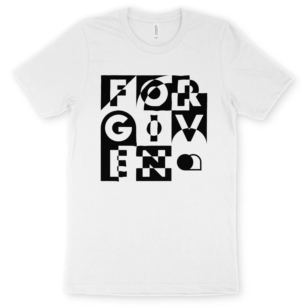 FORGIVEN 5.0 – Unisex Christian T-Shirt designed by 3rd Day Christian Clothing.