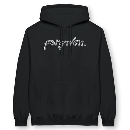 Forgiven. (Chrome Effect) | Premium Unisex Christian Hoodie