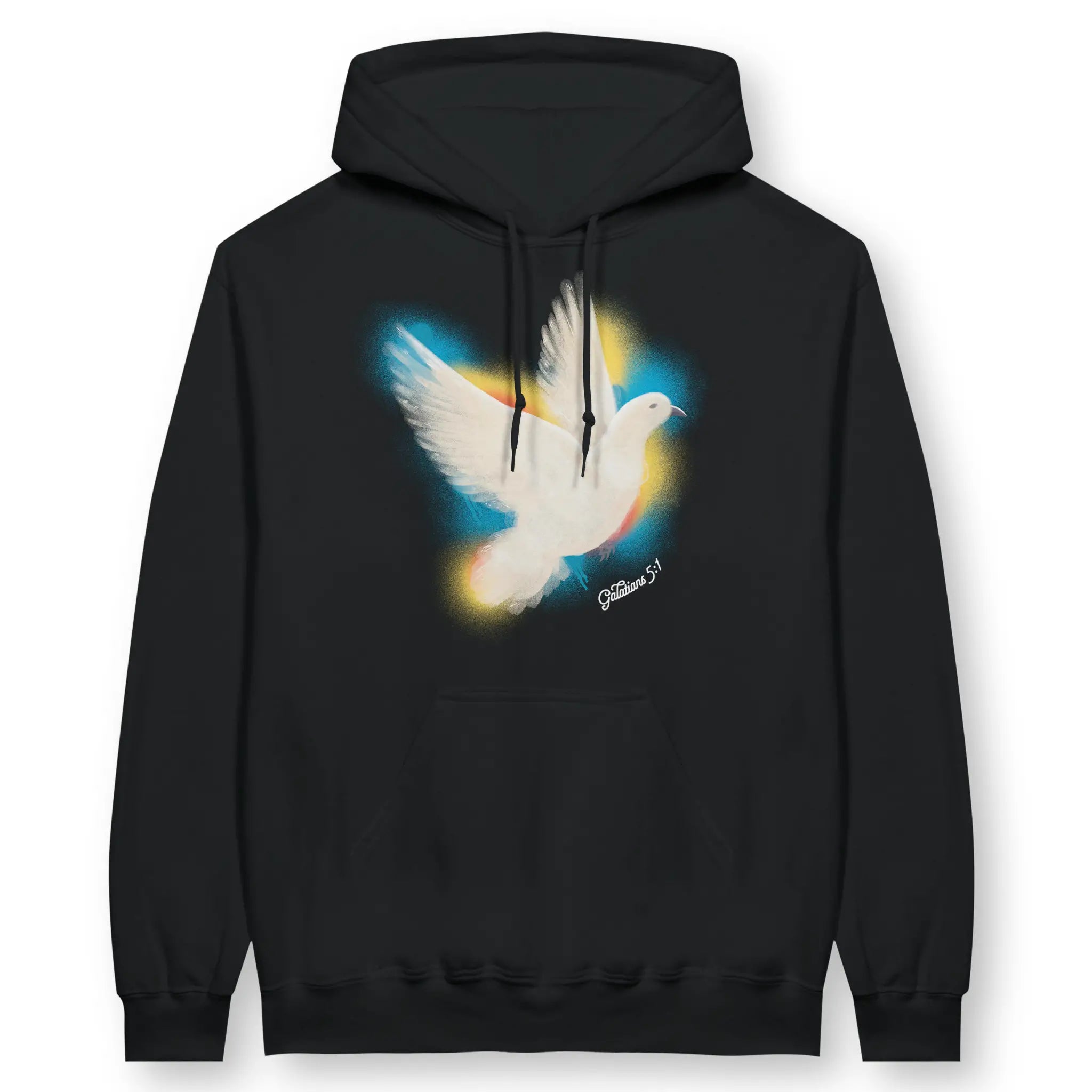 Freedom (Dove) – Unisex Christian Hoodie designed by 3rd Day Christian Clothing.