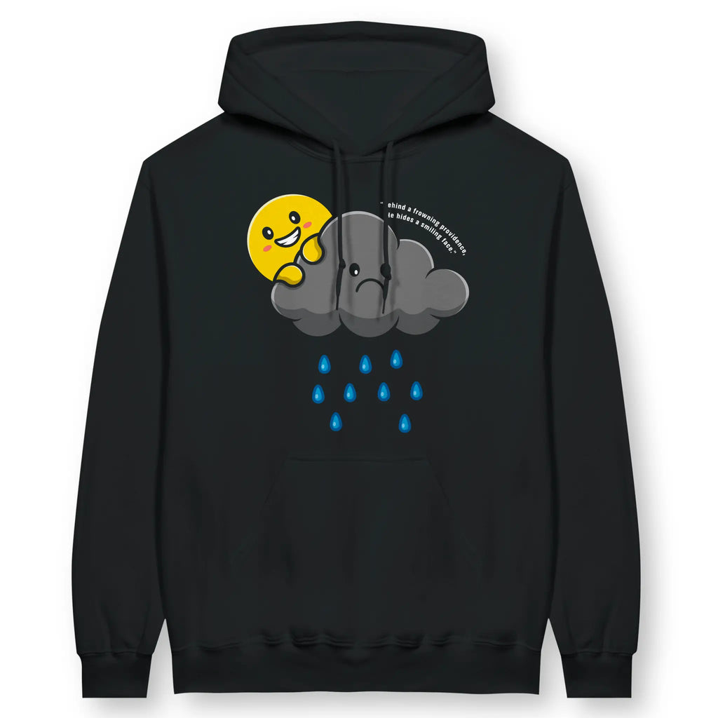 Behind A Frowning Providence – Unisex Christian Hoodie designed by 3rd Day Christian Clothing.