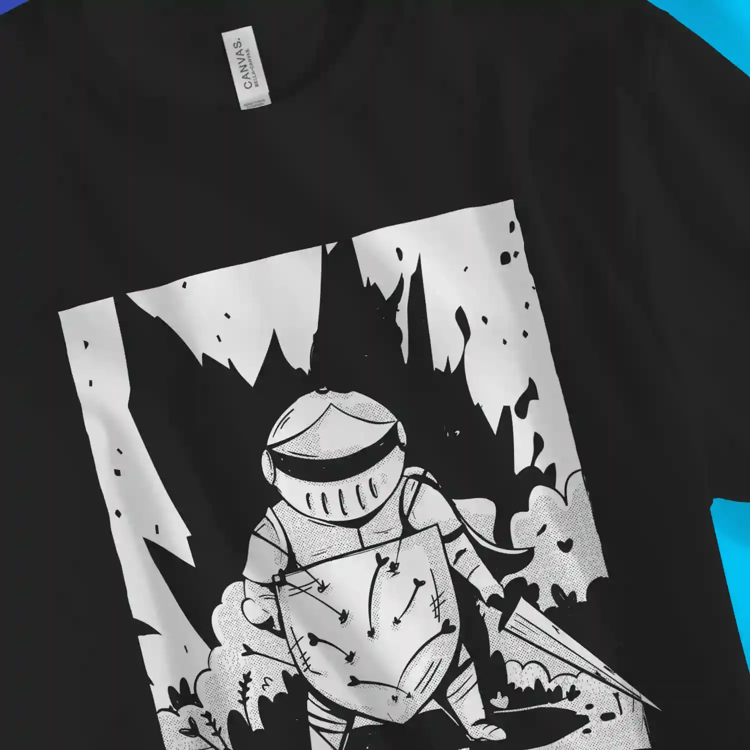 The Full Armour of God (Ephesians 6) 2.0 – Unisex Christian T-Shirt designed by 3rd Day Christian Clothing.