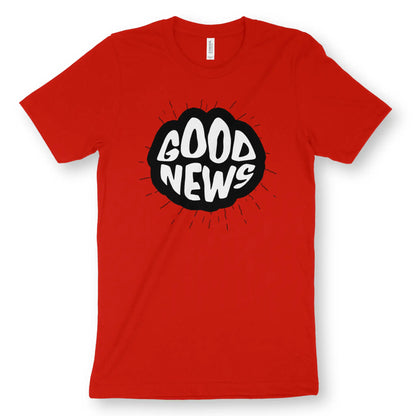 Good News (Burst) | Premium Unisex Christian T-Shirt