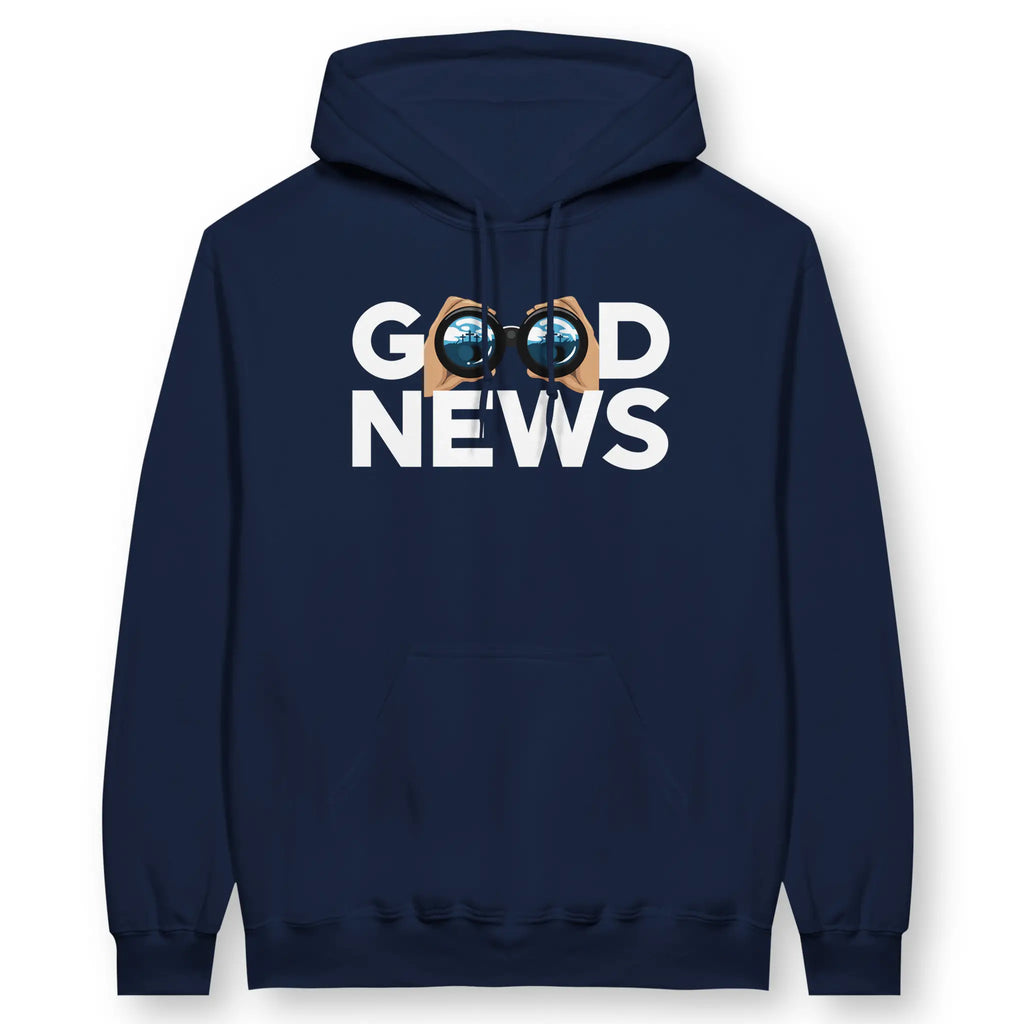Good News (Empty Tomb, 2nd Edition) – Unisex Christian Hoodie designed by 3rd Day Christian Clothing.