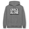 Grace Alone – Unisex Christian Hoodie designed by 3rd Day Christian Clothing.