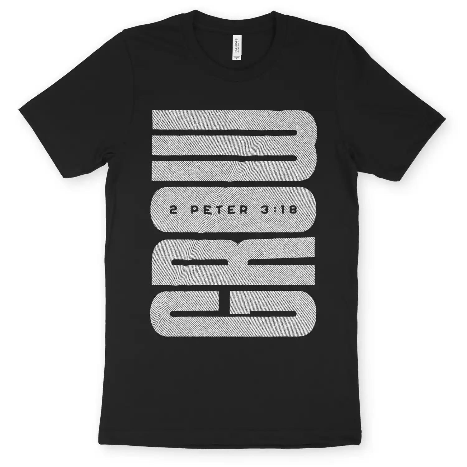 GROW (Textured) – Unisex Christian T-Shirt designed by 3rd Day Christian Clothing.