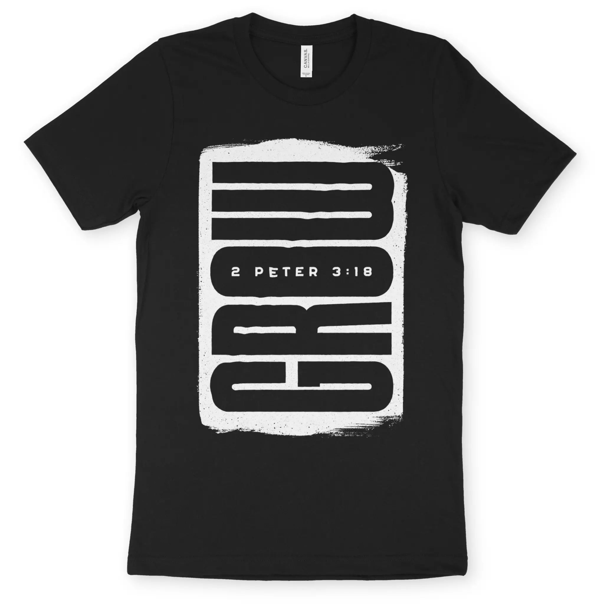 GROW (Paint) – Unisex Christian T-Shirt designed by 3rd Day Christian Clothing.