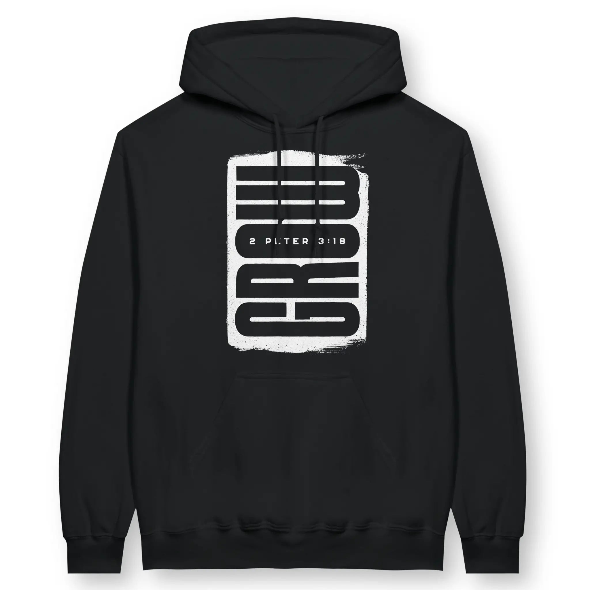 GROW (Paint) – Unisex Christian Hoodie designed by 3rd Day Christian Clothing.