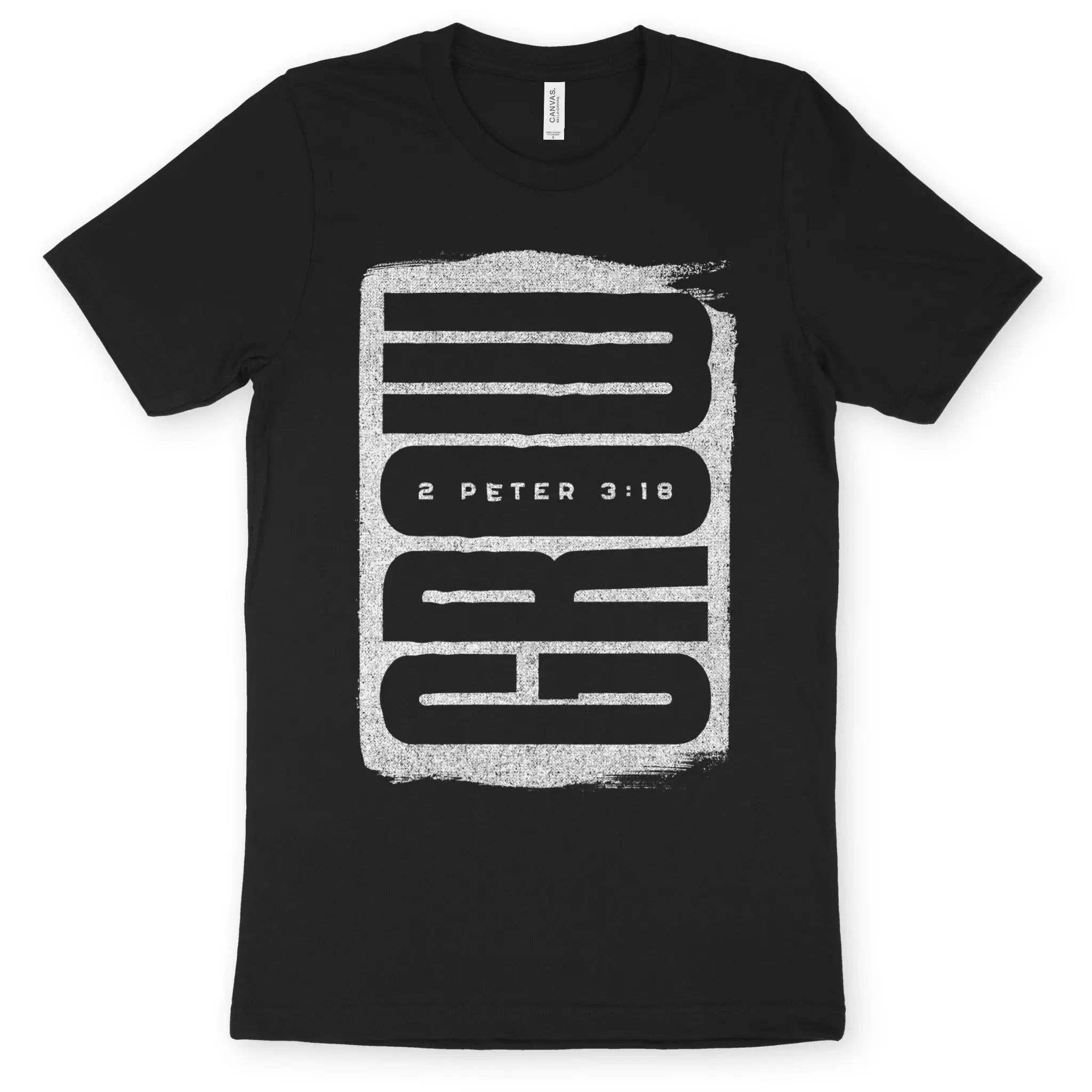 GROW (Paint, 2nd Edition) – Unisex Christian T-Shirt designed by 3rd Day Christian Clothing.