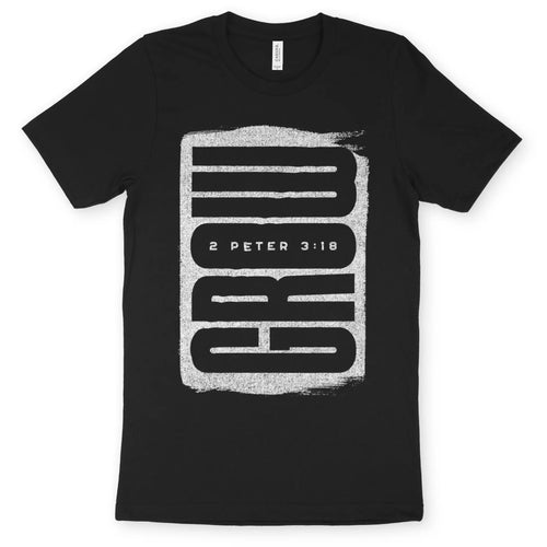 GROW (Paint, 2nd Edition) – Unisex Christian T-Shirt designed by 3rd Day Christian Clothing.
