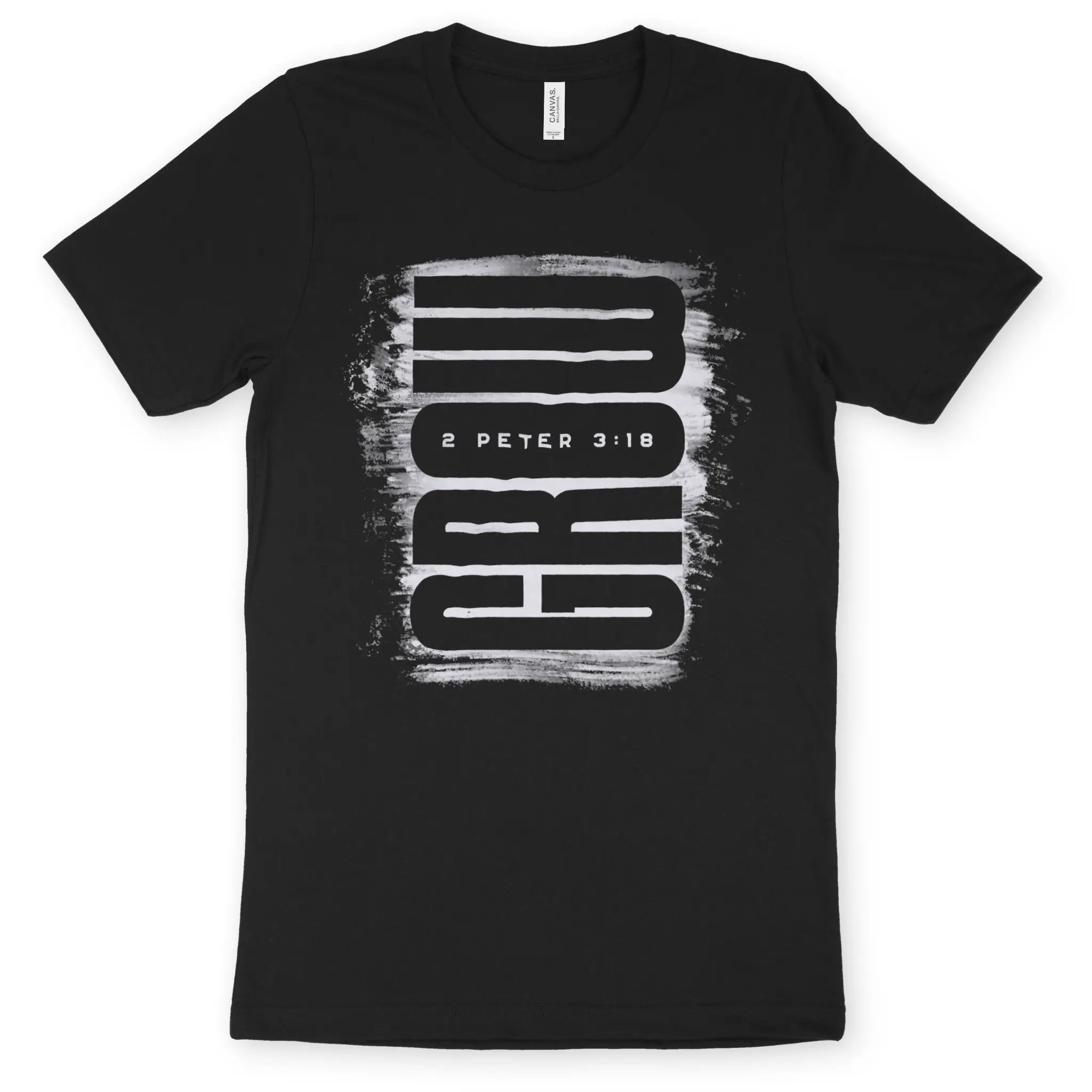 GROW (Paint, 3rd Edition) – Unisex Christian T-Shirt designed by 3rd Day Christian Clothing.