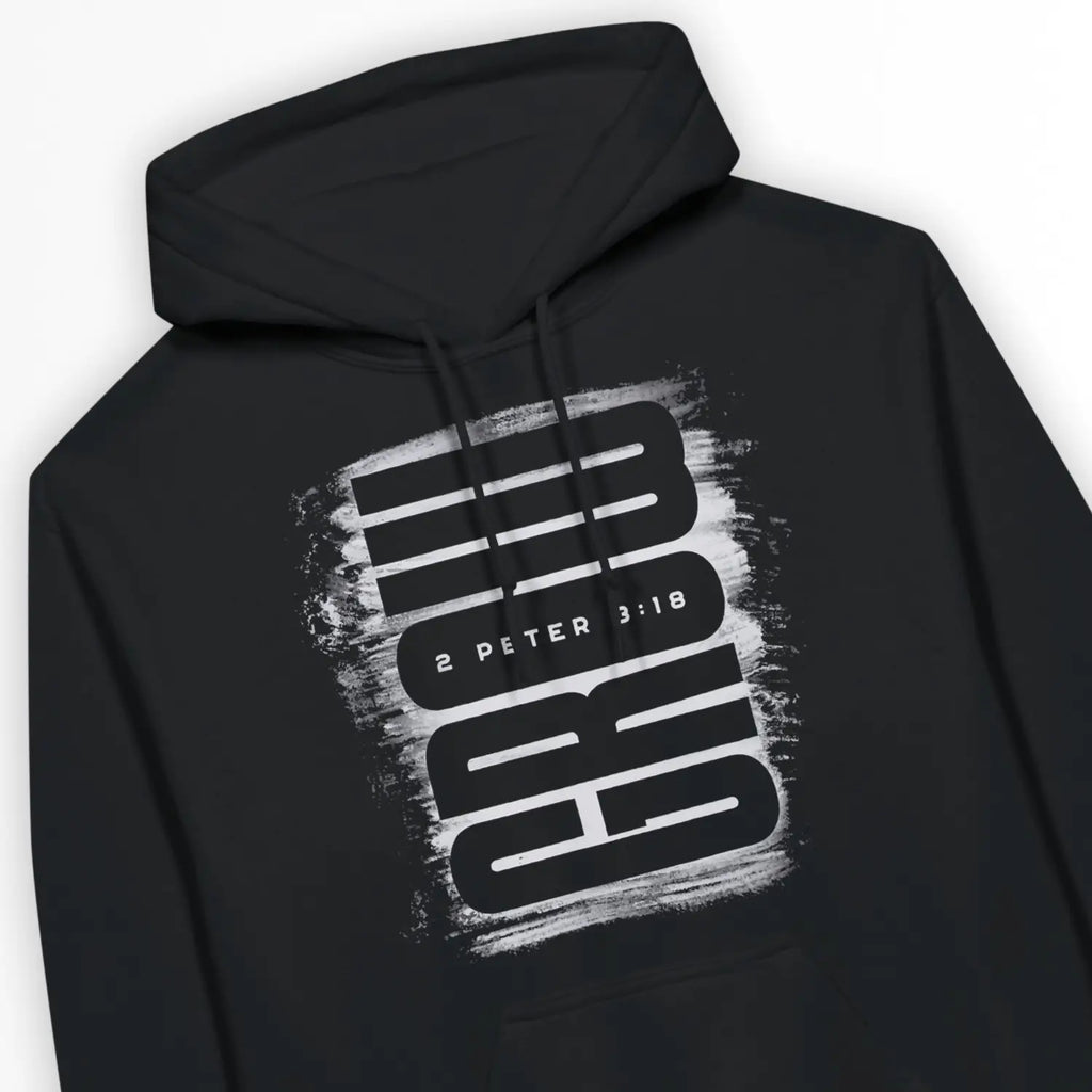 GROW (Paint, 3rd Edition) – Unisex Christian Hoodie designed by 3rd Day Christian Clothing.