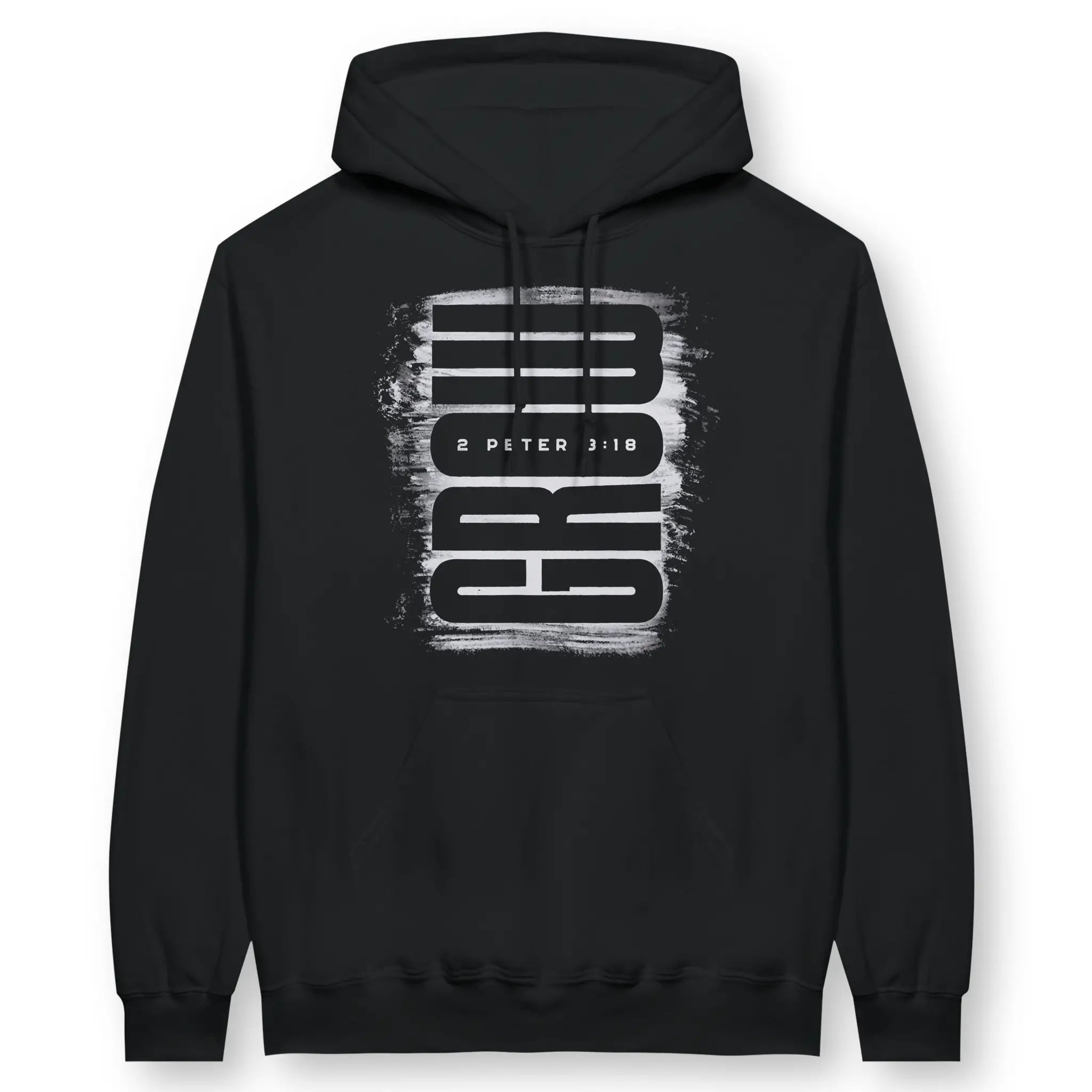 GROW (Paint, 3rd Edition) – Unisex Christian Hoodie designed by 3rd Day Christian Clothing.