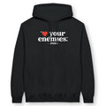 Heart Your Enemies – Unisex Christian Hoodie designed by 3rd Day Christian Clothing.