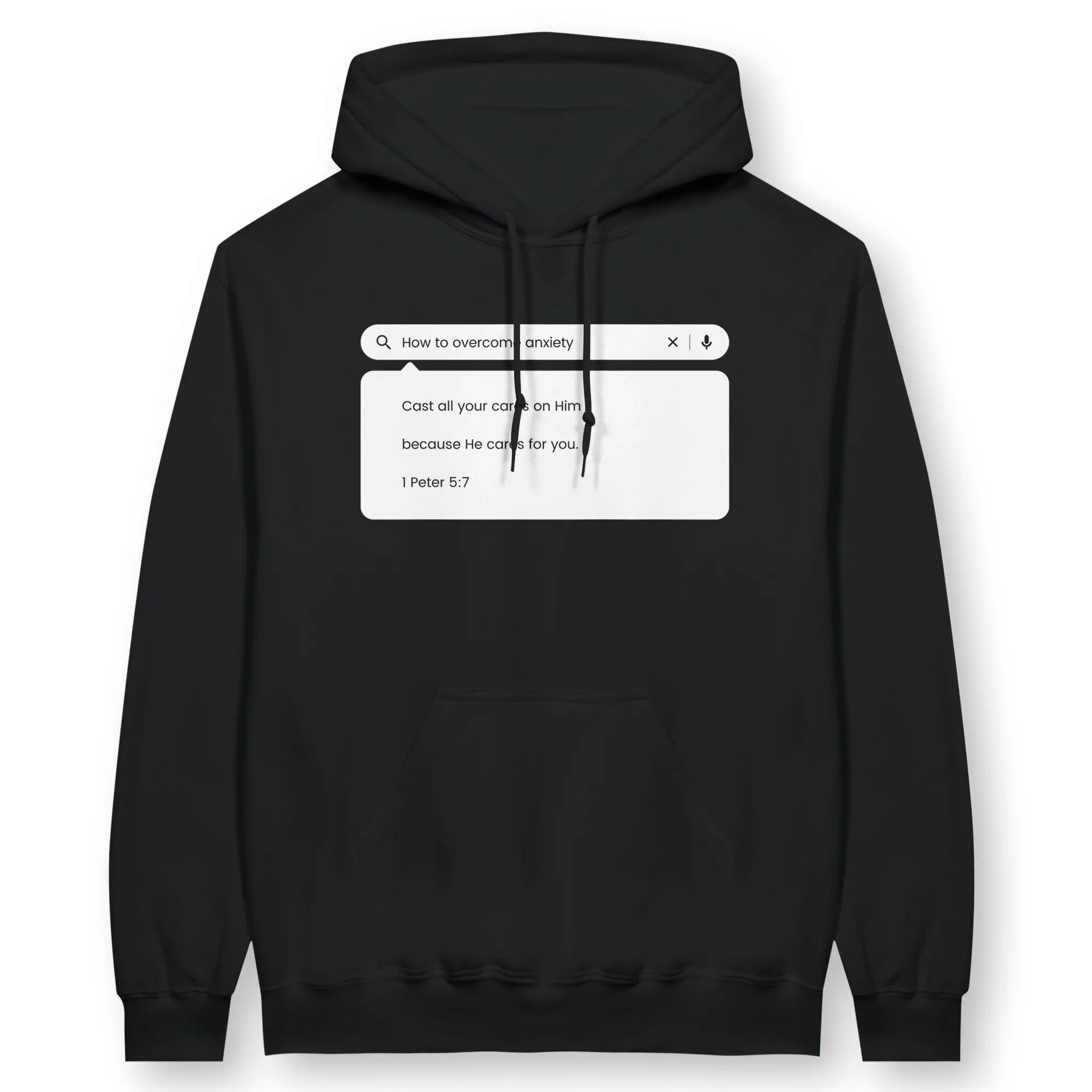 How To Overcome Anxiety – Unisex Christian Hoodie designed by 3rd Day Christian Clothing.
