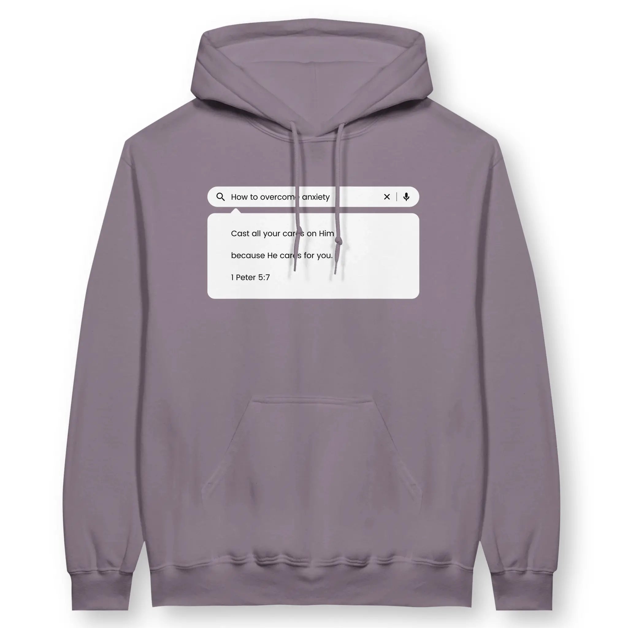 How To Overcome Anxiety – Unisex Christian Hoodie designed by 3rd Day Christian Clothing.