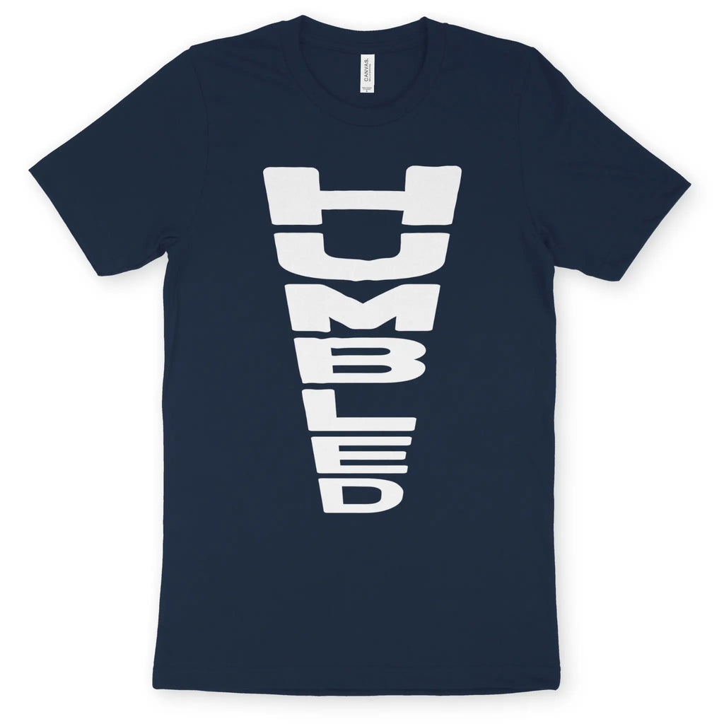 HUMBLED – Unisex Christian T-Shirt designed by 3rd Day Christian Clothing.