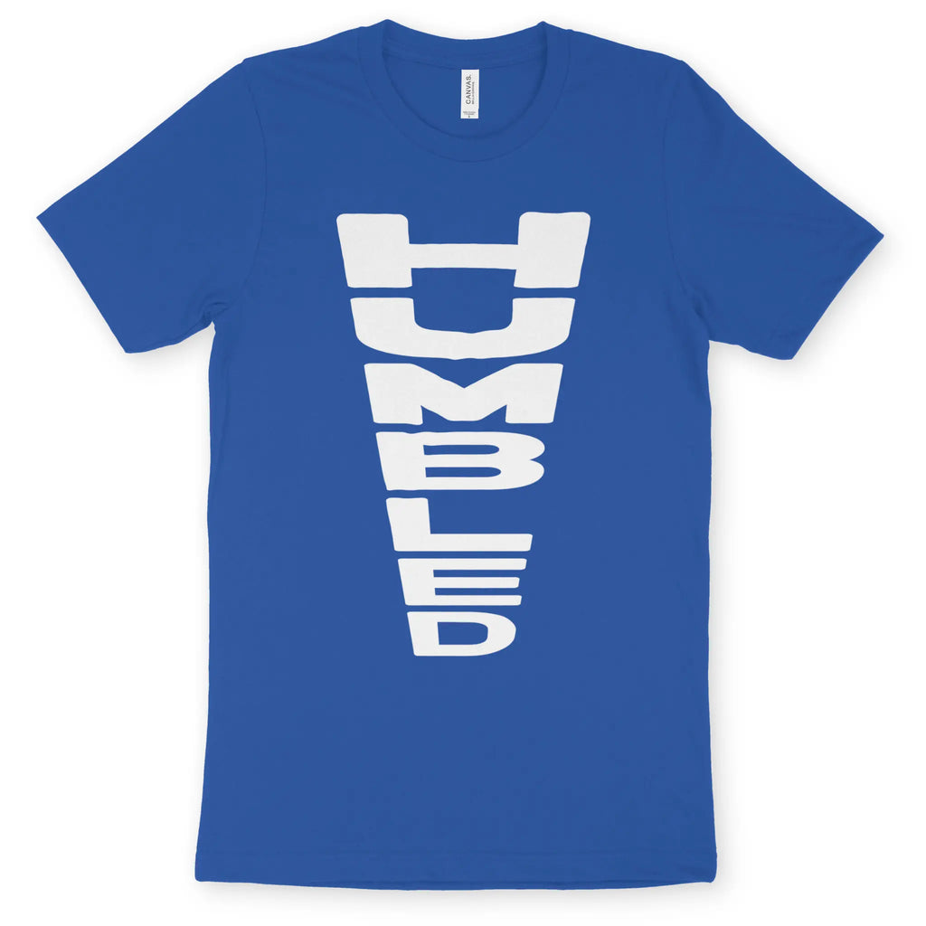 HUMBLED – Unisex Christian T-Shirt designed by 3rd Day Christian Clothing.