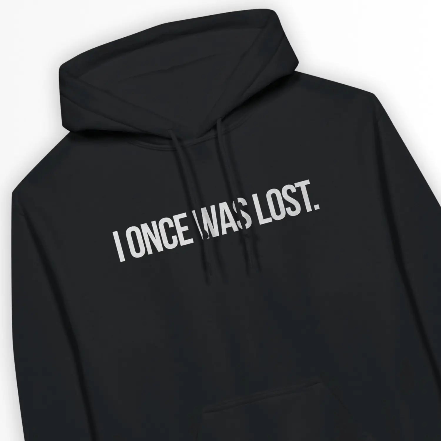 I Once Was Lost. – Unisex Christian Hoodie designed by 3rd Day Christian Clothing.