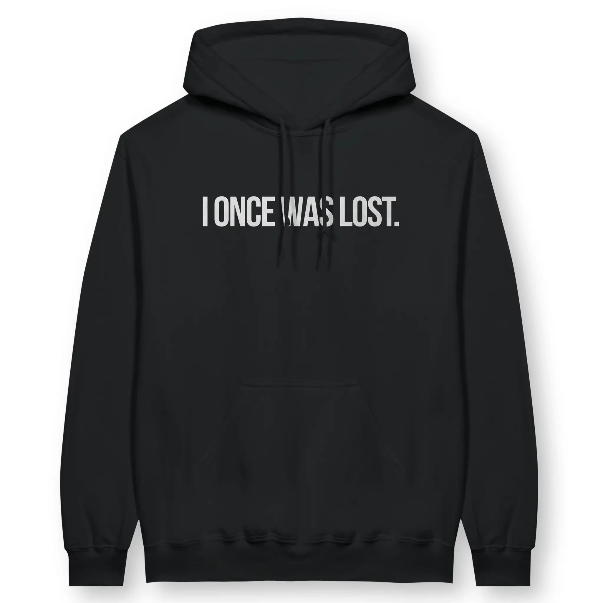 I Once Was Lost. – Unisex Christian Hoodie designed by 3rd Day Christian Clothing.