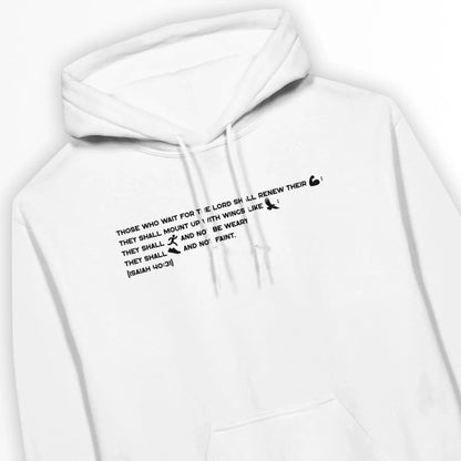 Isaiah 40:31 | Premium Unisex Christian Hoodie