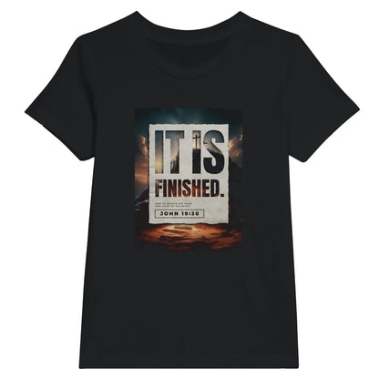 IT IS FINISHED. (Good Friday) | Premium Kids' Christian T-Shirt