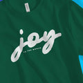 Joy To The World (Ink, 2nd Edition) – Unisex Christian T-Shirt designed by 3rd Day Christian Clothing.