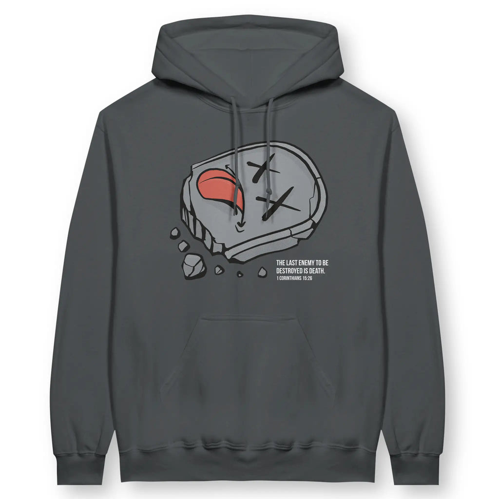 Death Destroyed – Unisex Christian Hoodie designed by 3rd Day Christian Clothing.