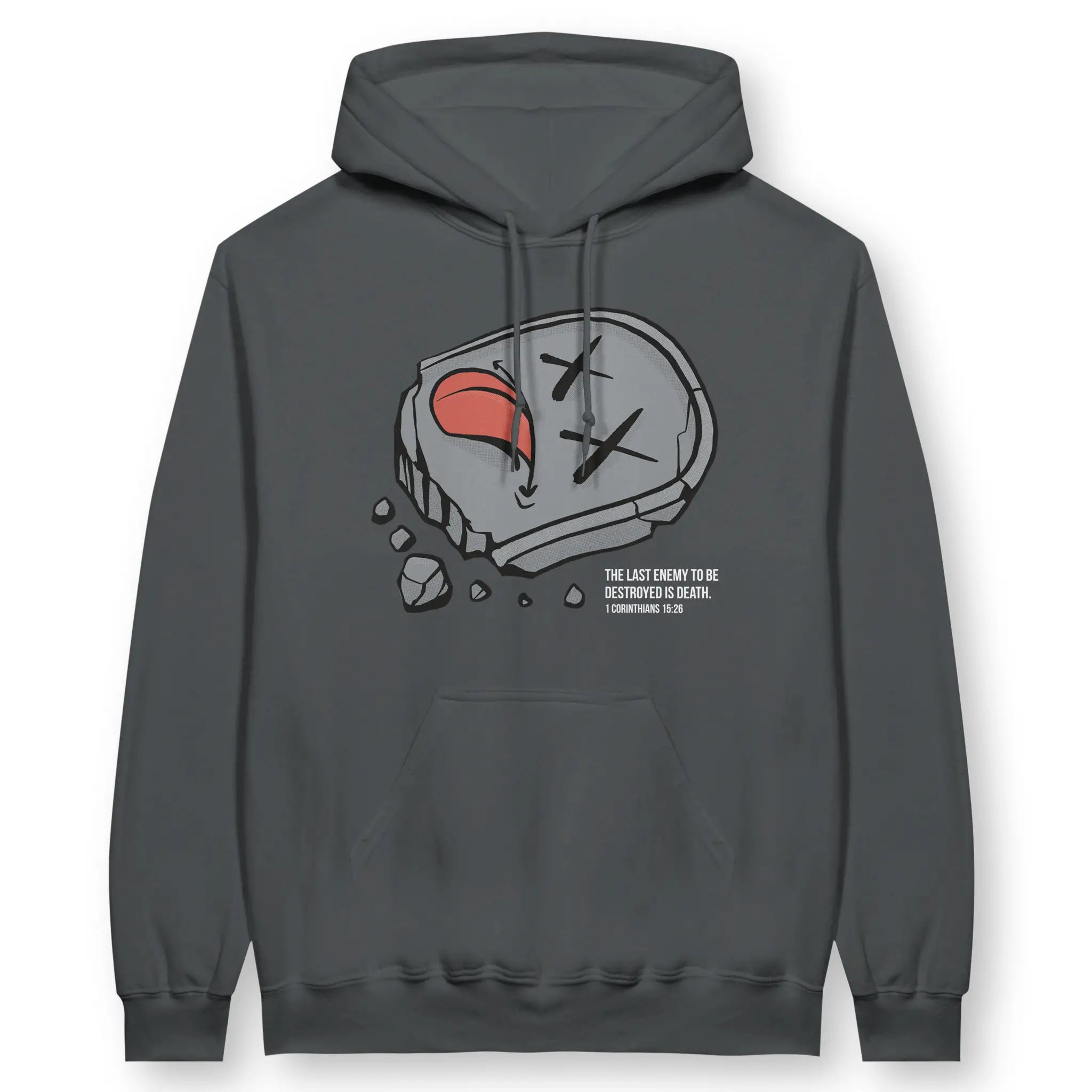 Death Destroyed – Unisex Christian Hoodie designed by 3rd Day Christian Clothing.