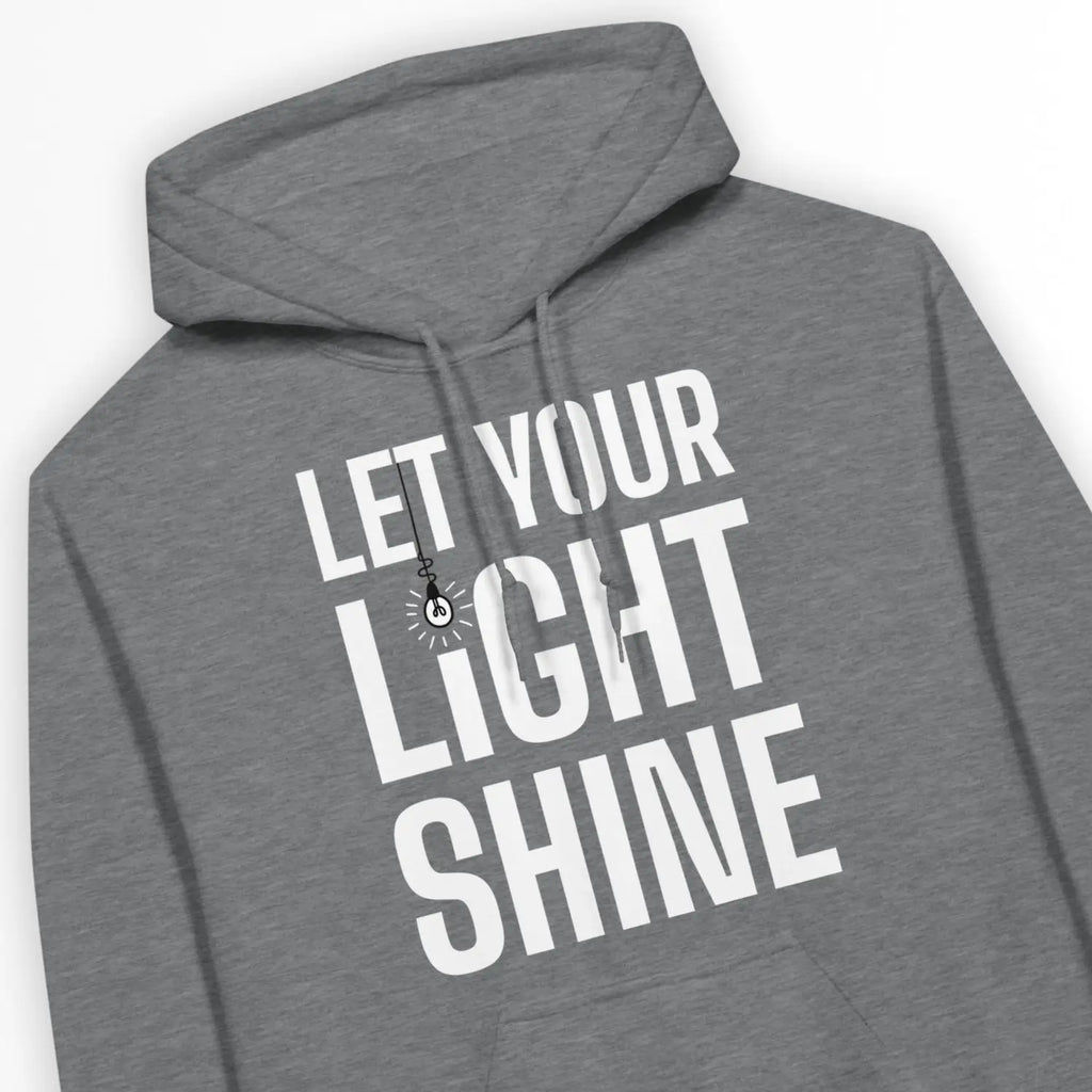 Let Your Light Shine – Unisex Christian Hoodie designed by 3rd Day Christian Clothing.