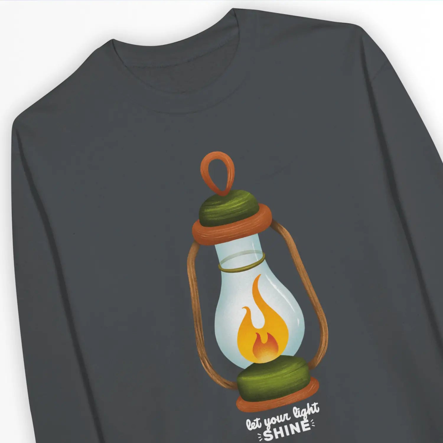 Let Your Light Shine (Lantern) – Unisex Christian Sweatshirt