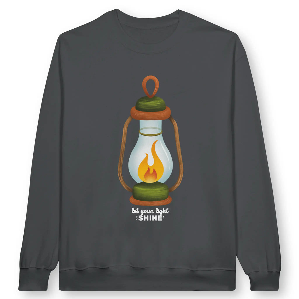 Let Your Light Shine (Lantern) – Unisex Christian Sweatshirt