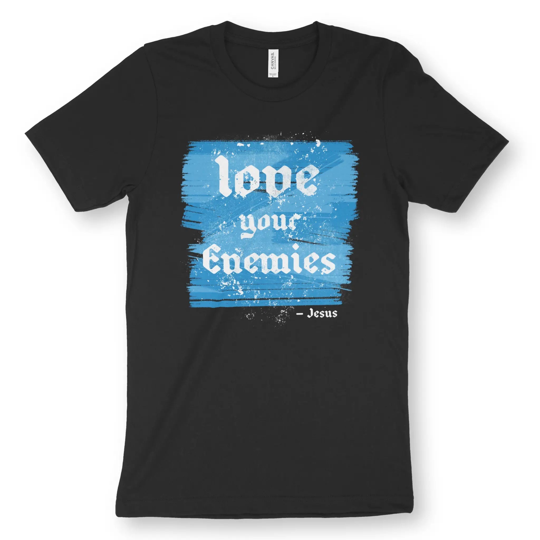 love your enemies – Unisex Christian T-Shirt designed by 3rd Day Christian Clothing.