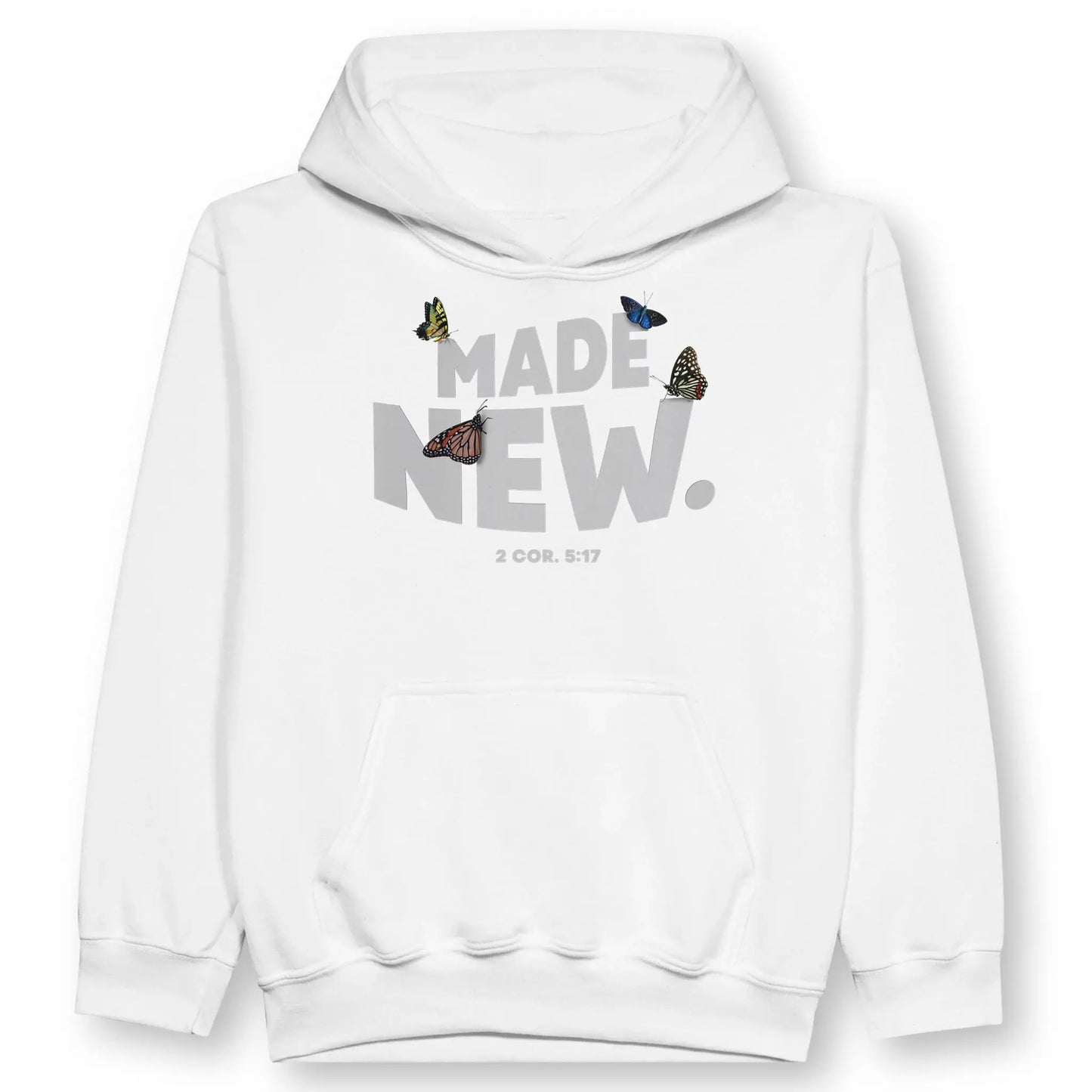 Made New (2 Cor. 5:17) | Premium Kids' Christian Hoodie